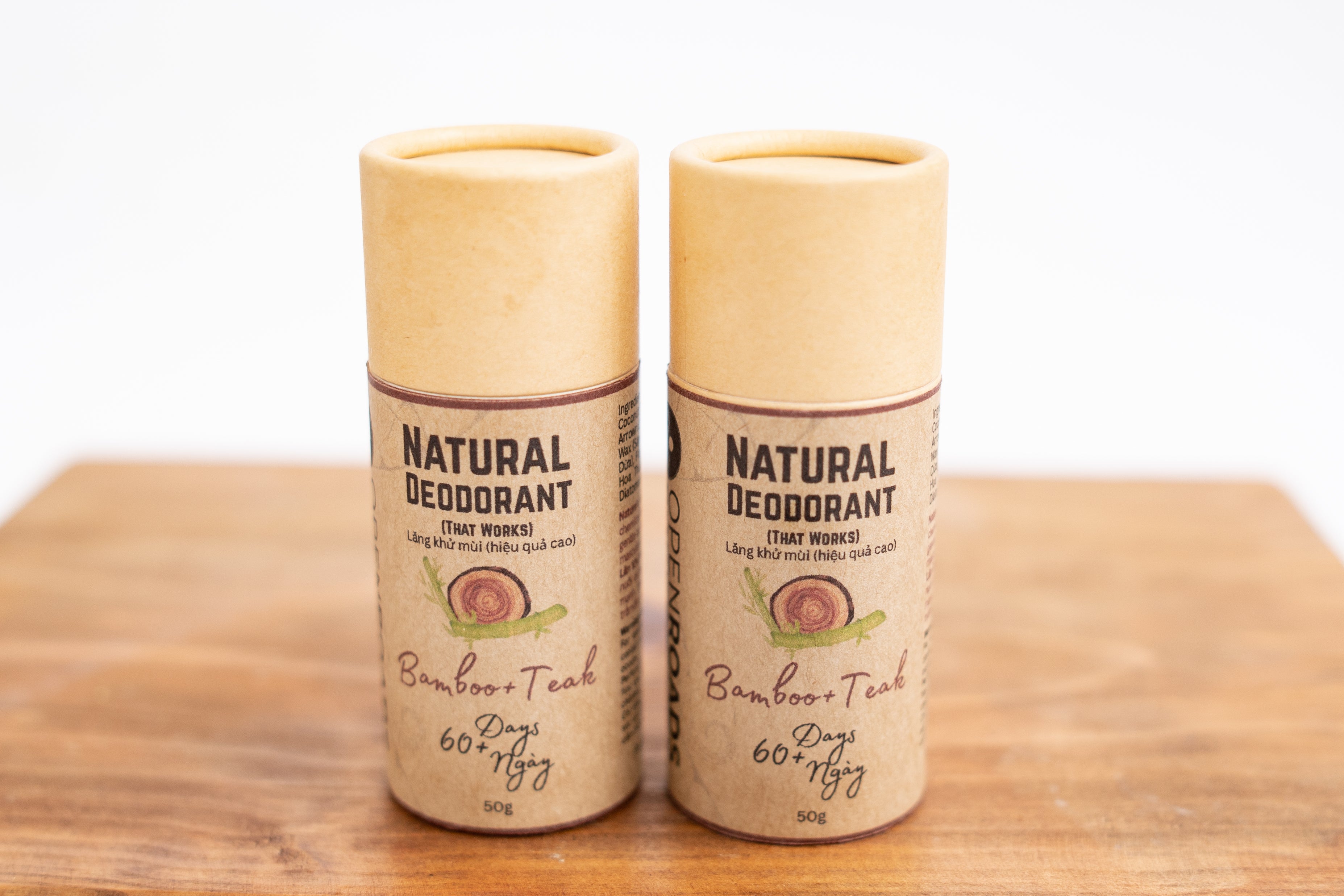 Bamboo and Teak Deodorant