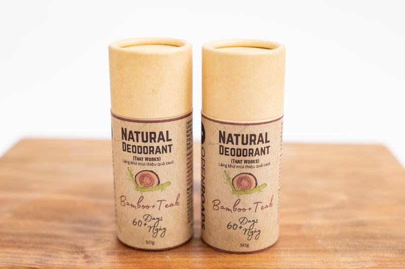Bamboo and Teak Deodorant