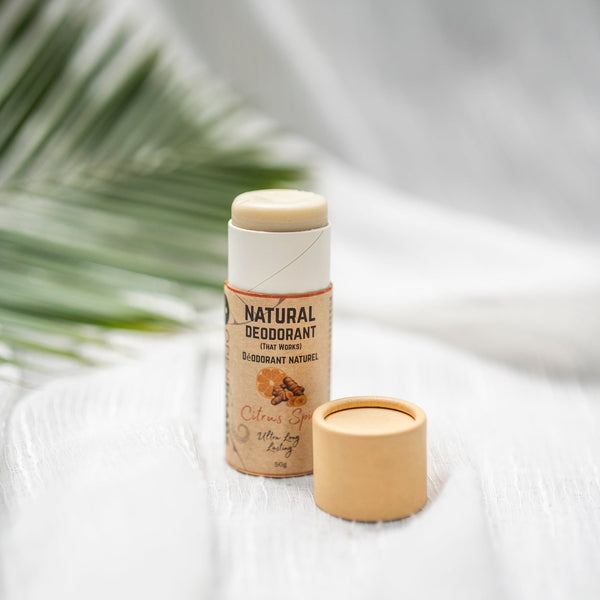 All-Day Natural Deodorant Stick – Citrus Spice