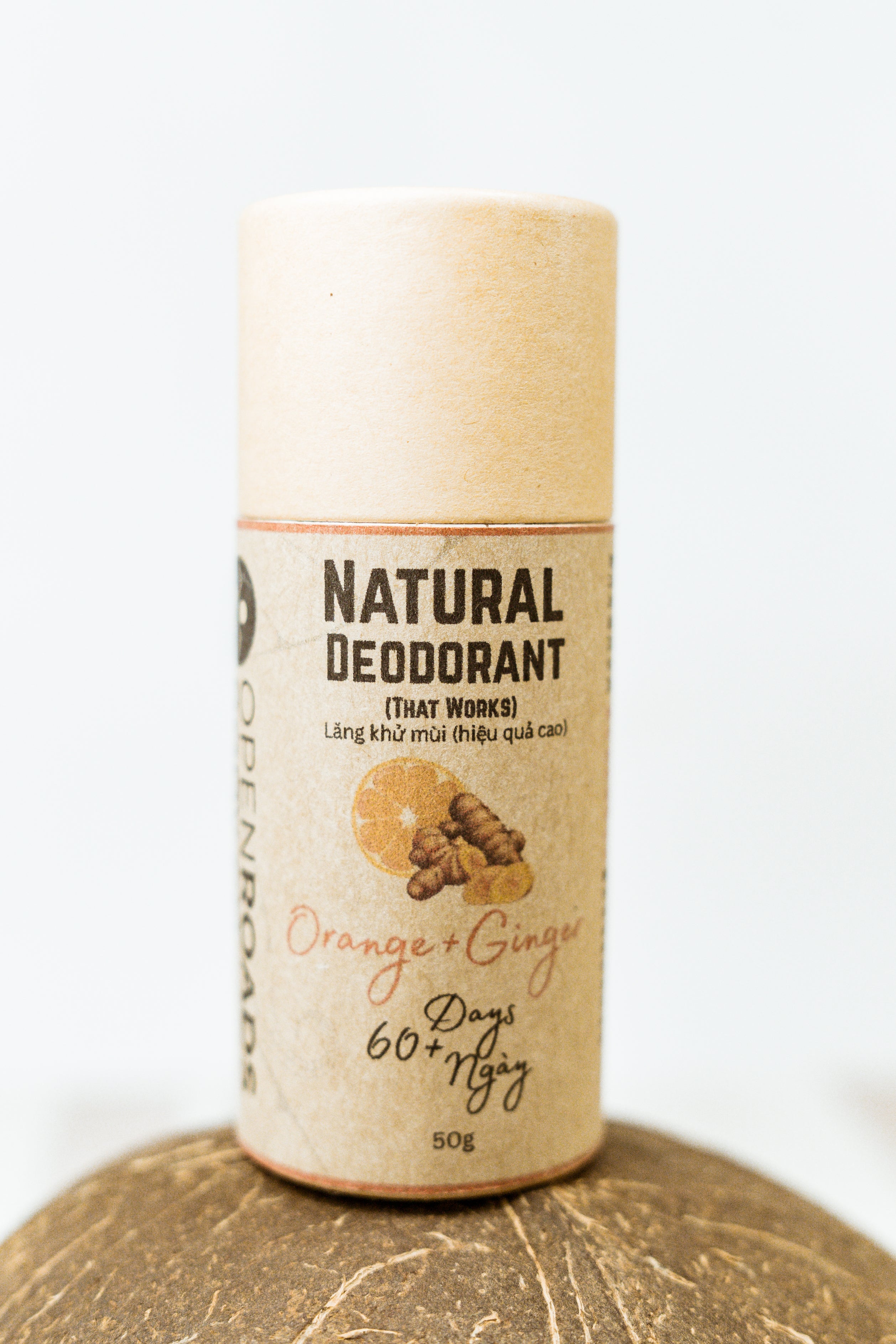 Orange and Ginger Deodorant